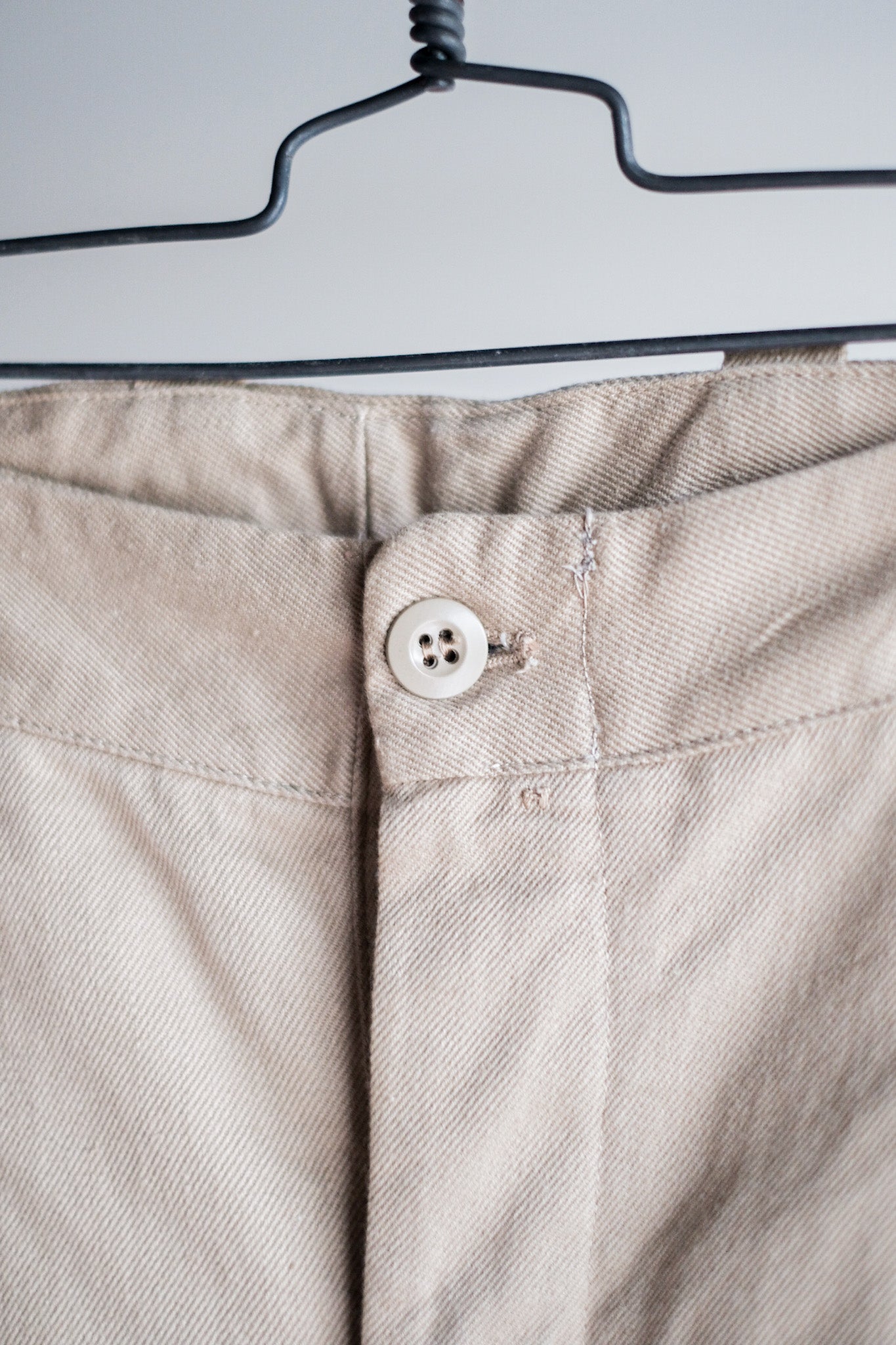 ［~60's］French Army M52 Chino Trousers Size.16 "Dead Stock"