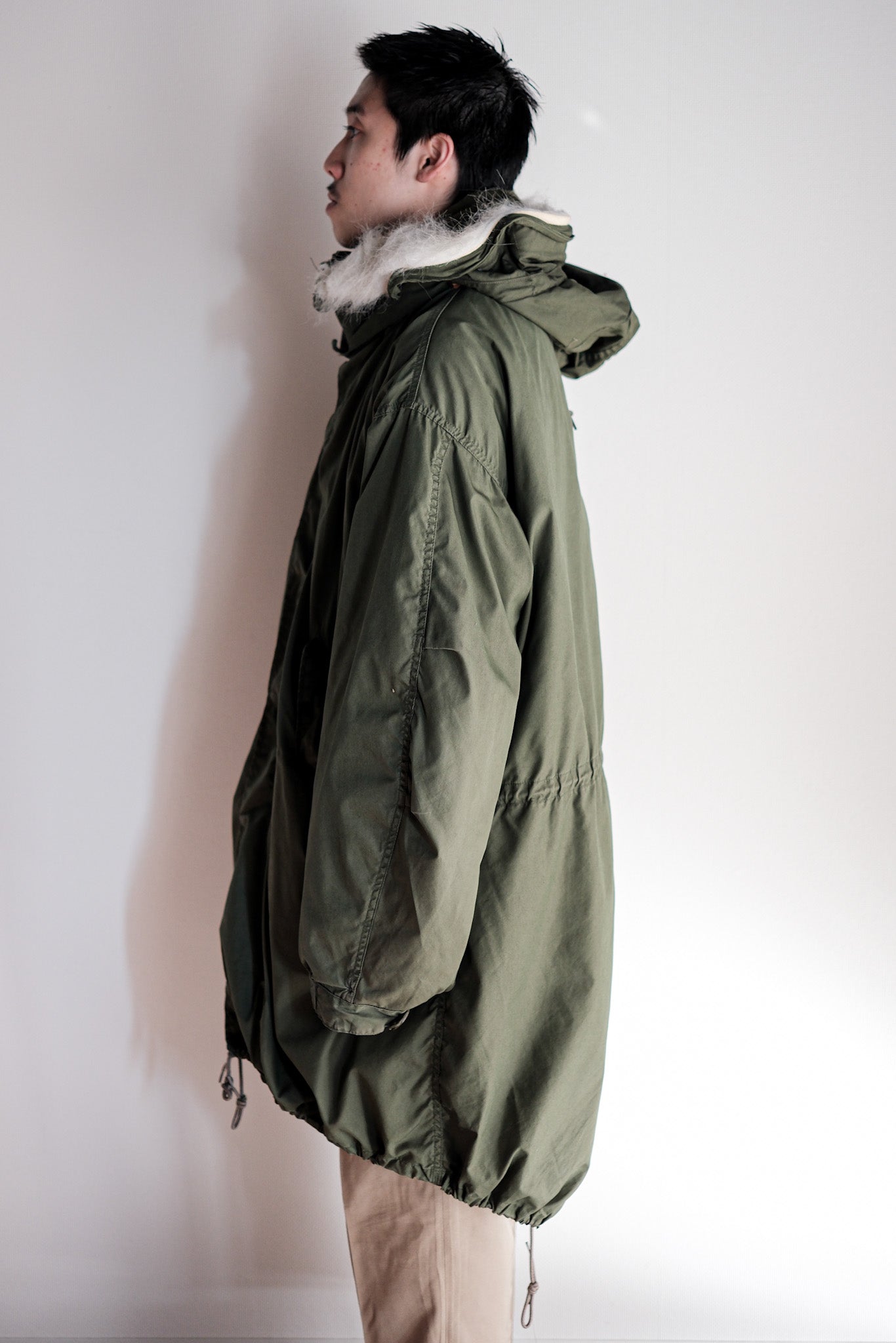 ［~80's］U.S.ARMY M-65 Fishtail Parka Size.LARGE "Full Set"