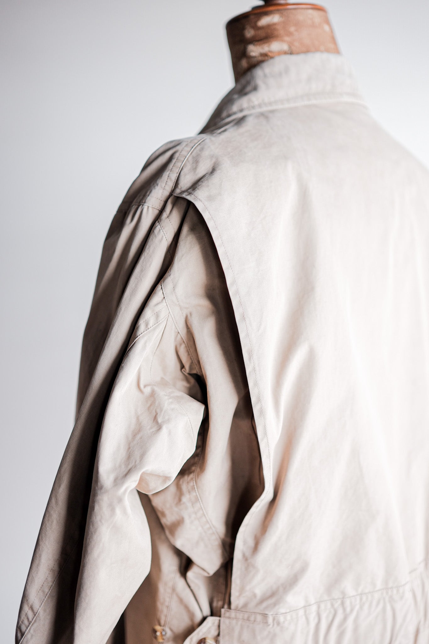 ［~50's］British Vintage Half Belt Ventile Jacket "Elton Weatherpoof"