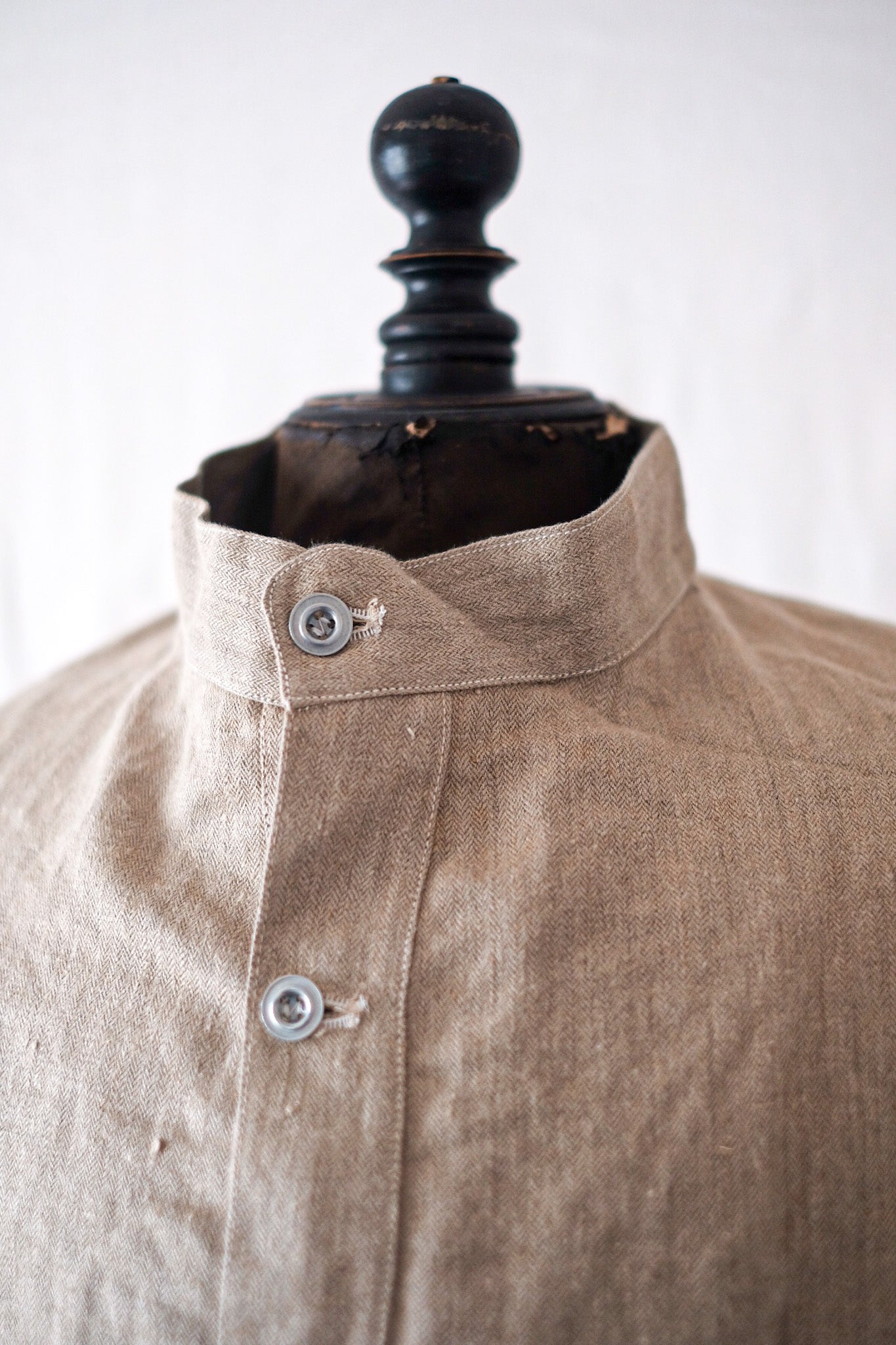 40's】German Navy HBT Linen Drillich Smock 