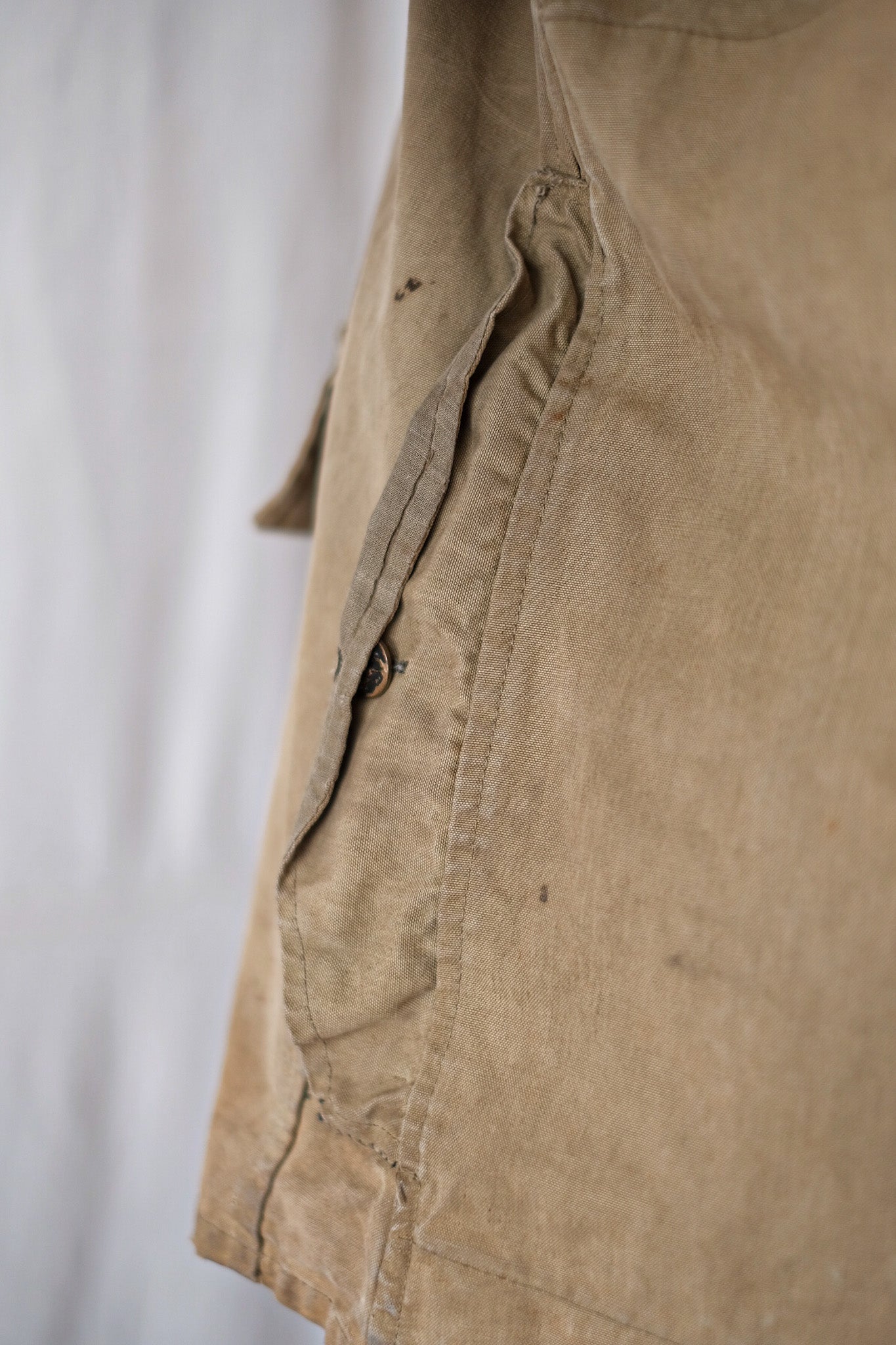 [〜50年代]法國復古棉帆布狩獵夾克