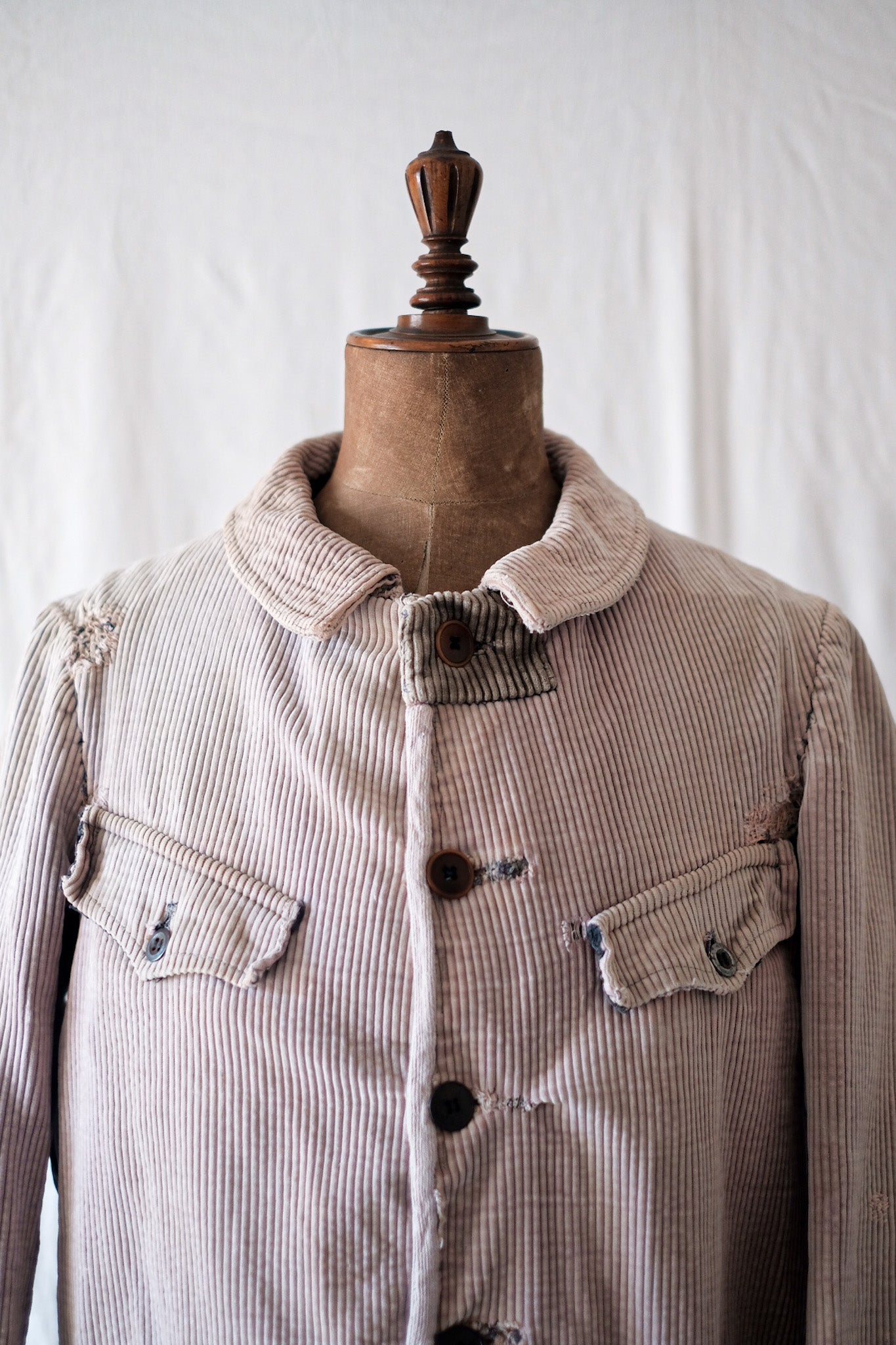 [〜30年代]法國復古燈芯絨狩獵夾克