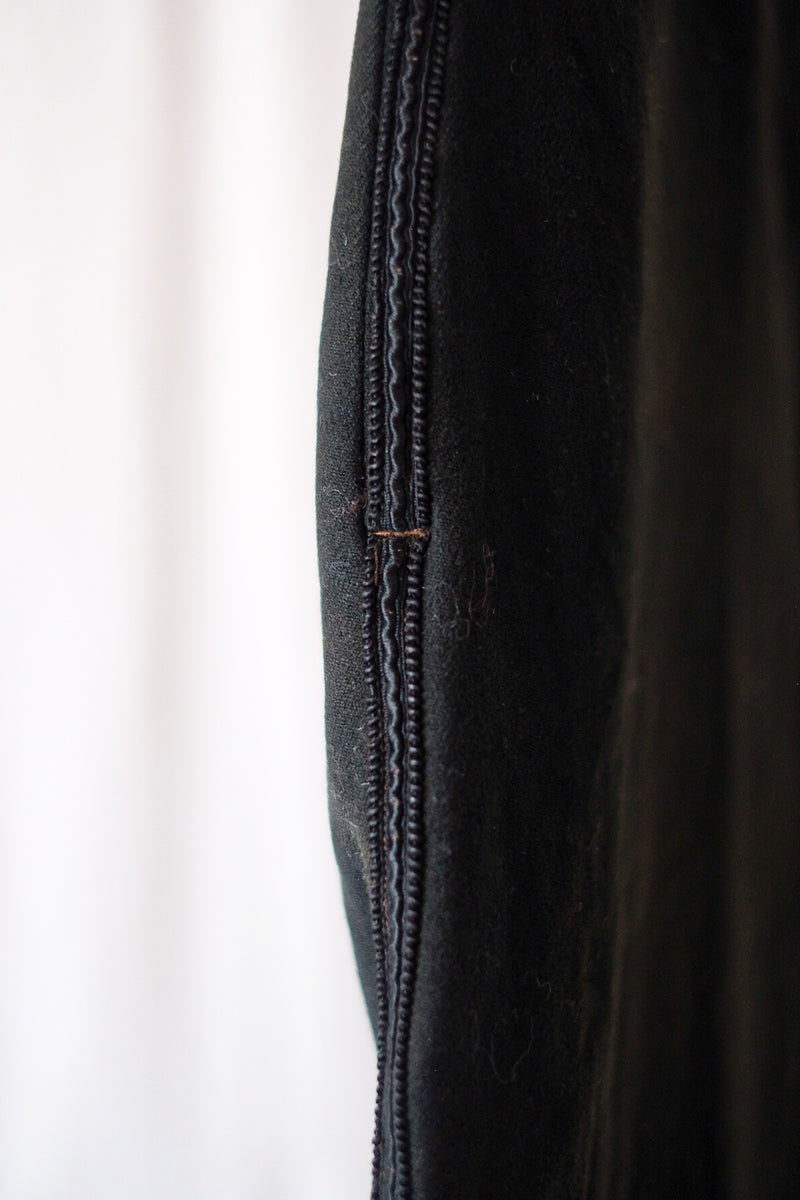 【~40's】French Vintage Side Line Wool Work Pants