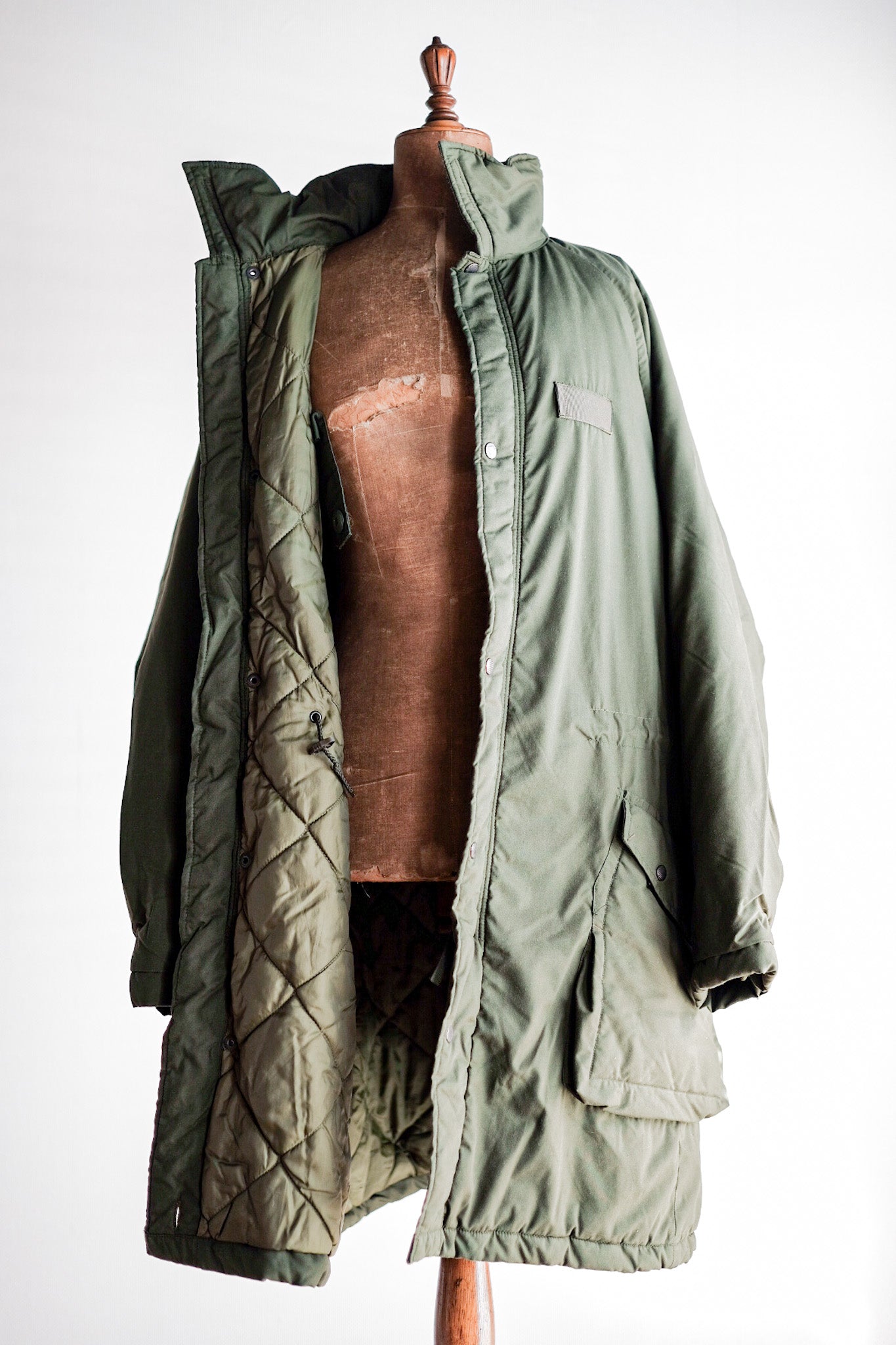 ［~90's］Swedish Army M-90 Cold Weather Parka Size.190-75