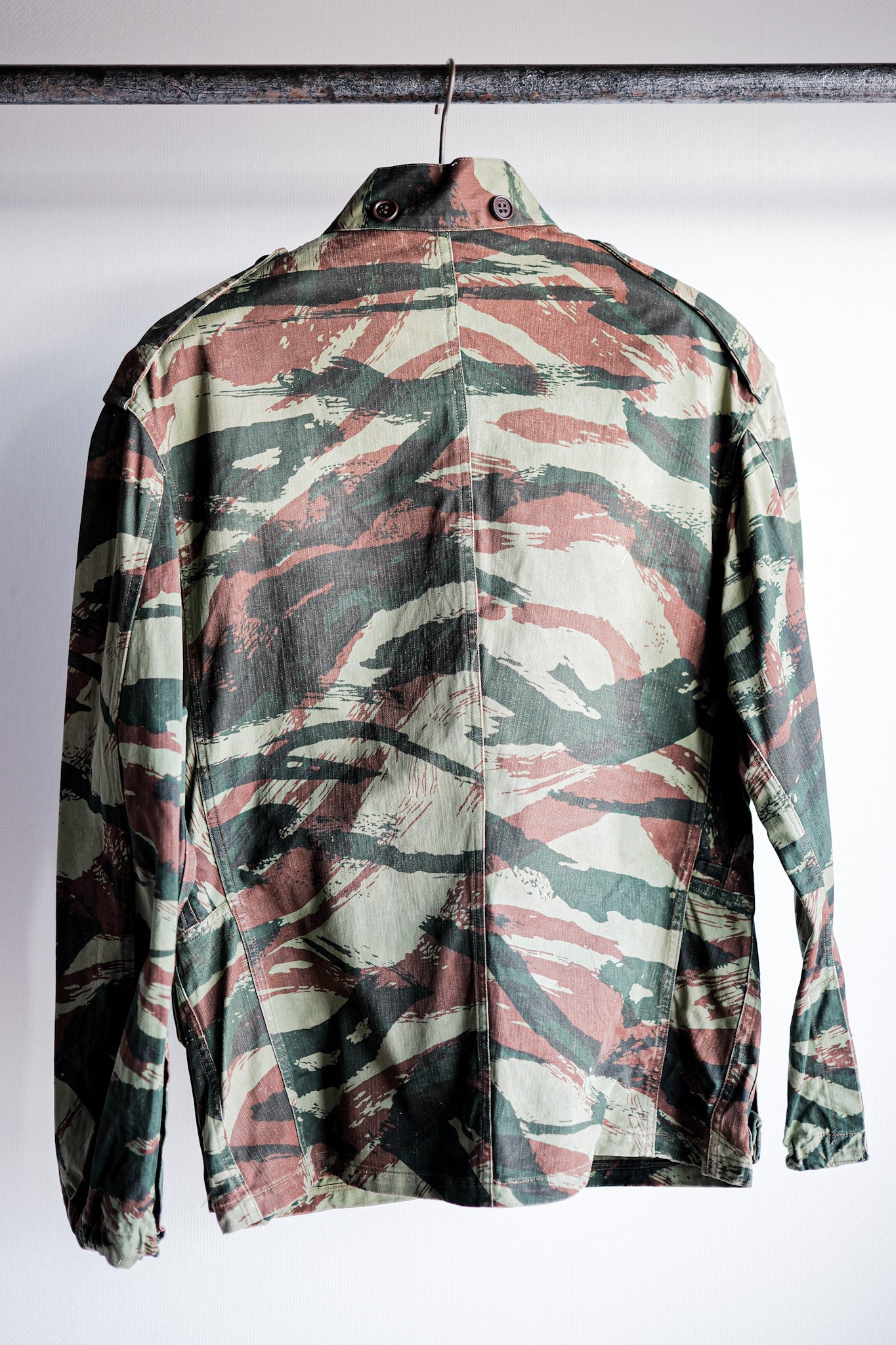 【~60's】French Army TAP47/56 Lizard Camo Paratrooper Jacket