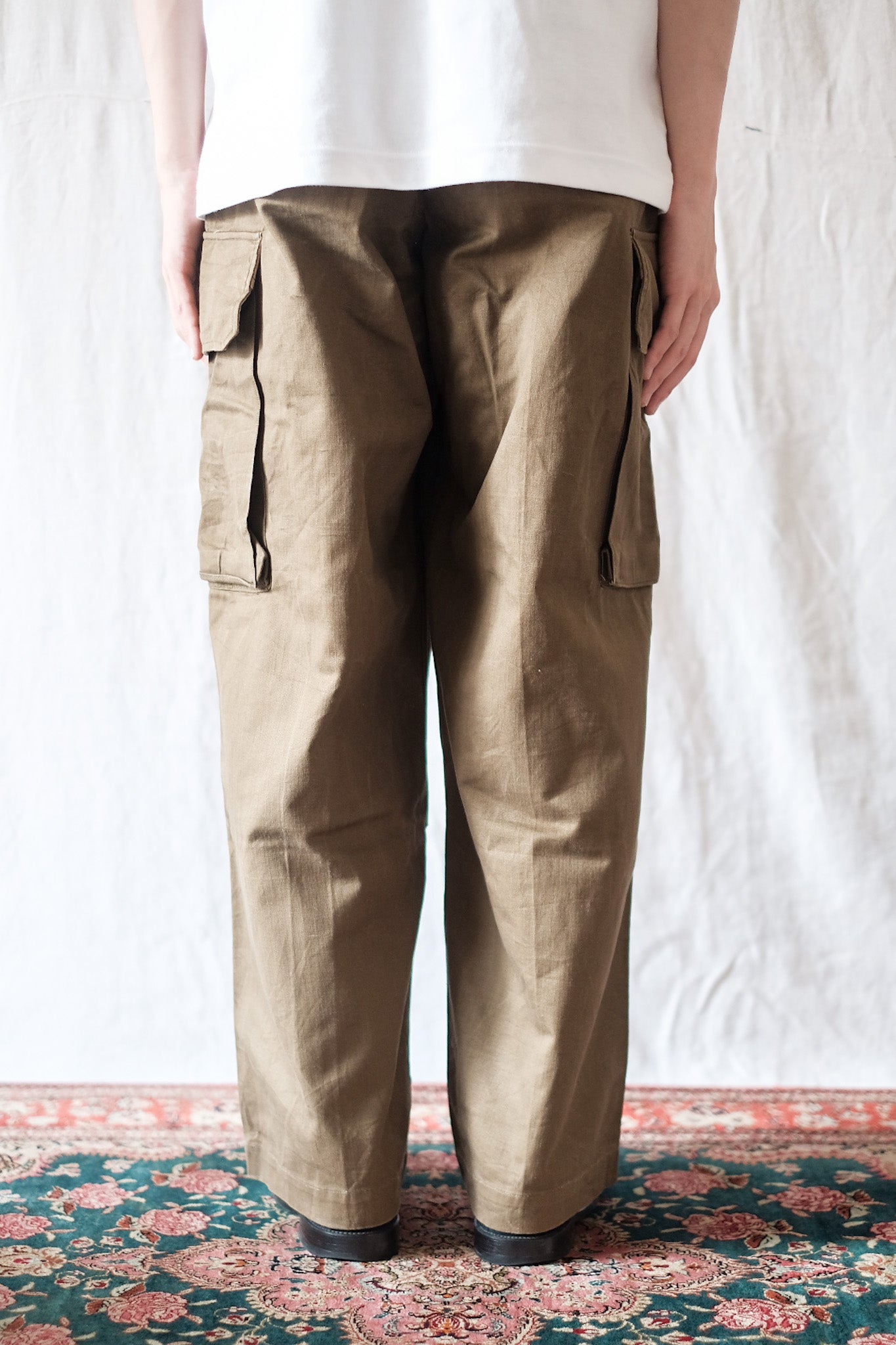 [~ 60's] French Army M47 Field Trousers Size.21 "Dead Stock"