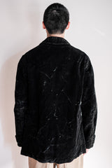 【~40's】French Vintage Black Corduroy Hunting Jacket