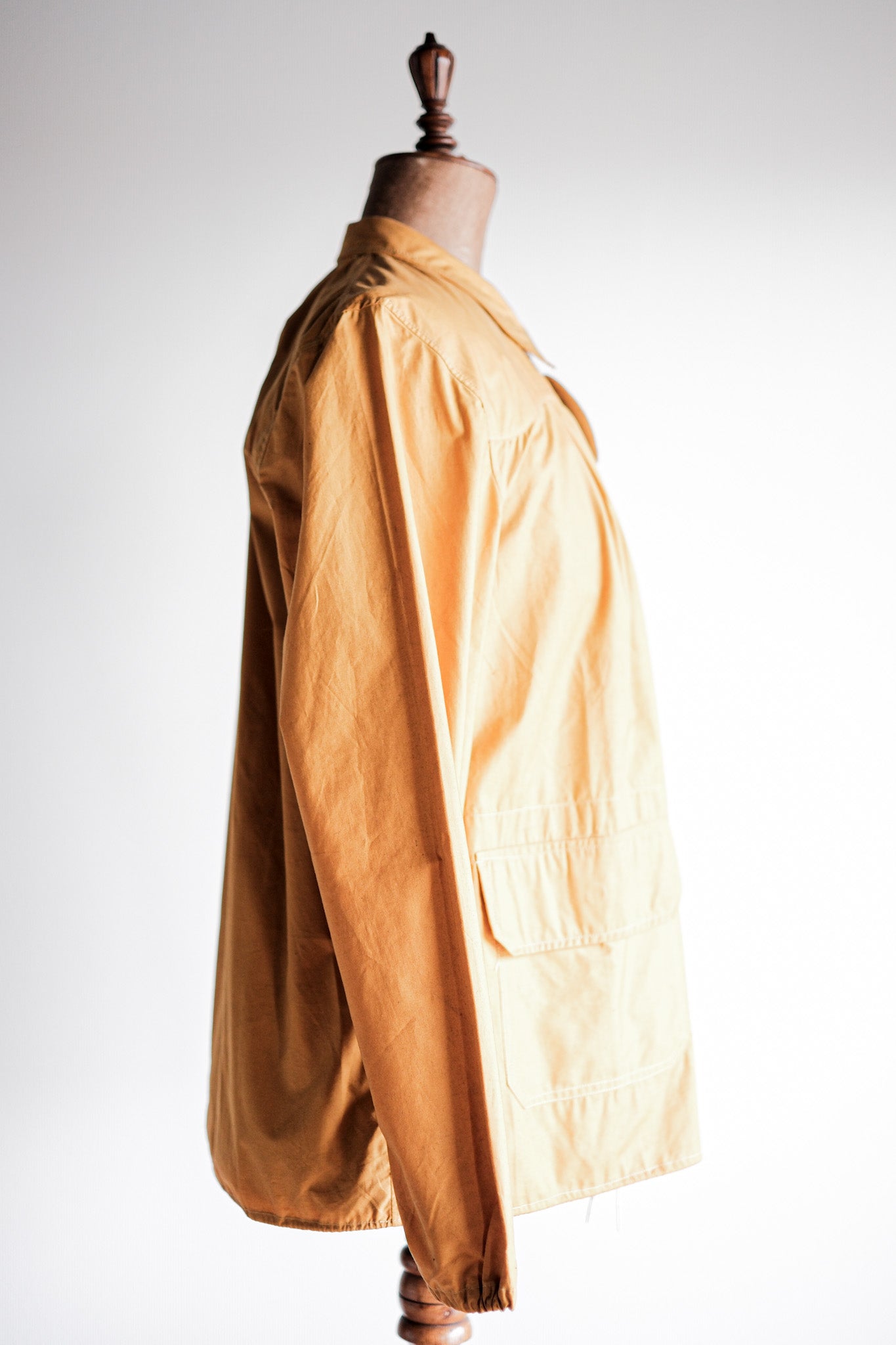 ［~40's］French Vintage Yellow Cotton Jacket "Dead Stock"