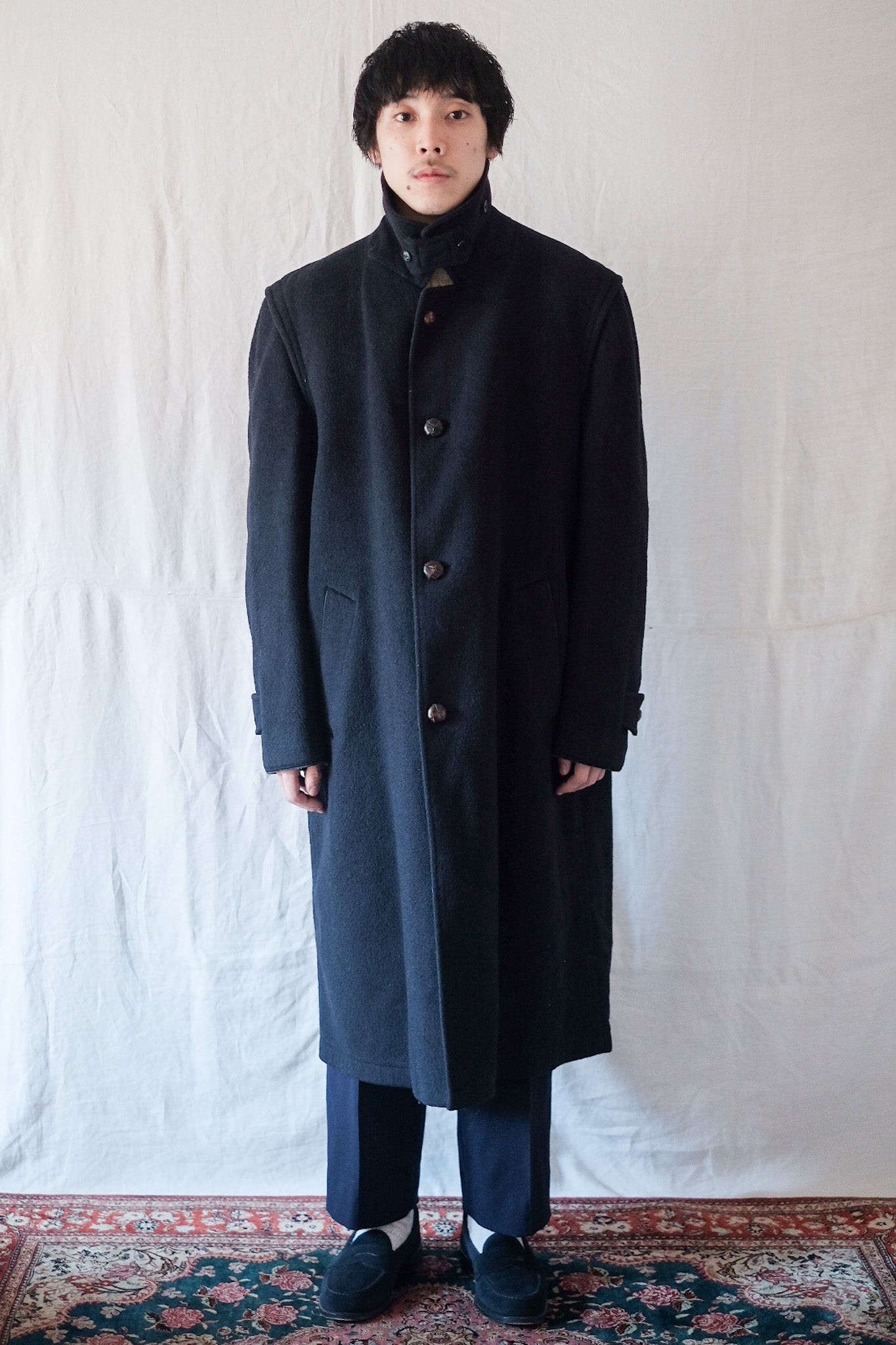 80 s Vintage Burberry s Loden Coat