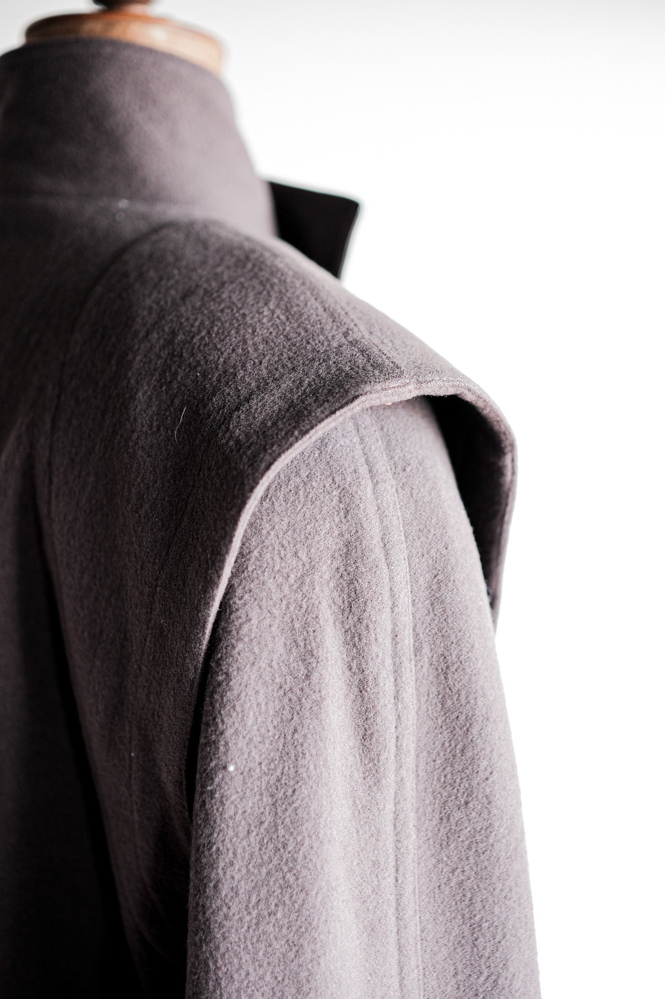 ［~80's］Old Gucci Wool Leather Jacket Size.42