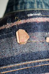 [~ 60's] ขนาดแจ็คเก็ตยีนส์ 559xx ของ Vintage Levi ขนาด 44 "รับประกัน"