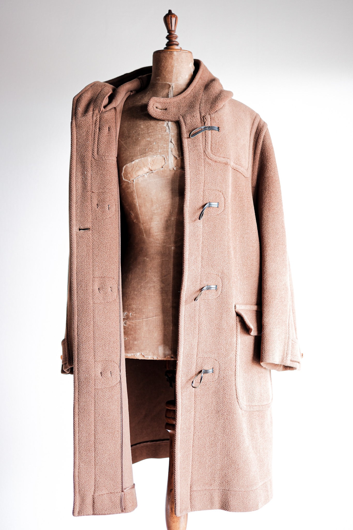 ［~90's］Old INVERTERE Wool Duffle Coat "Moorbrook"