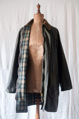 【~80's】Vintage Barbour "GAMEFAIR" 2 Crest Size.36