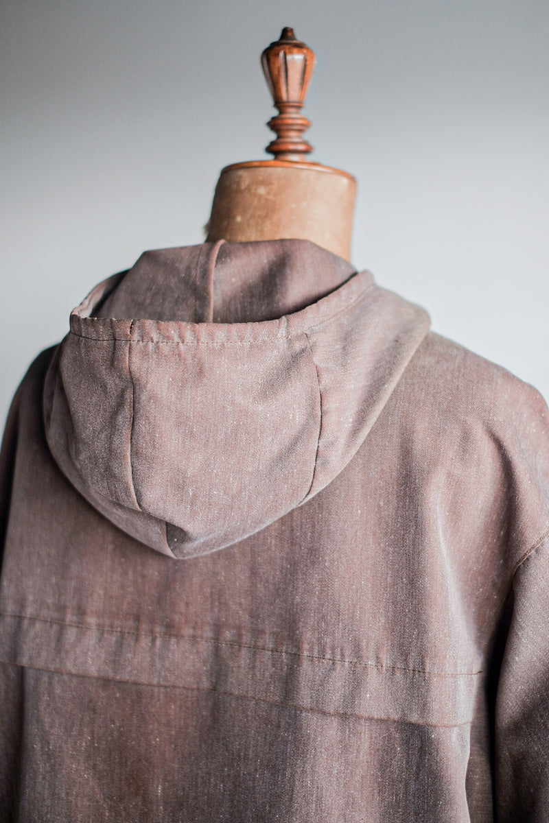 [~ 50's] German Vintage Brown Anorak Parka