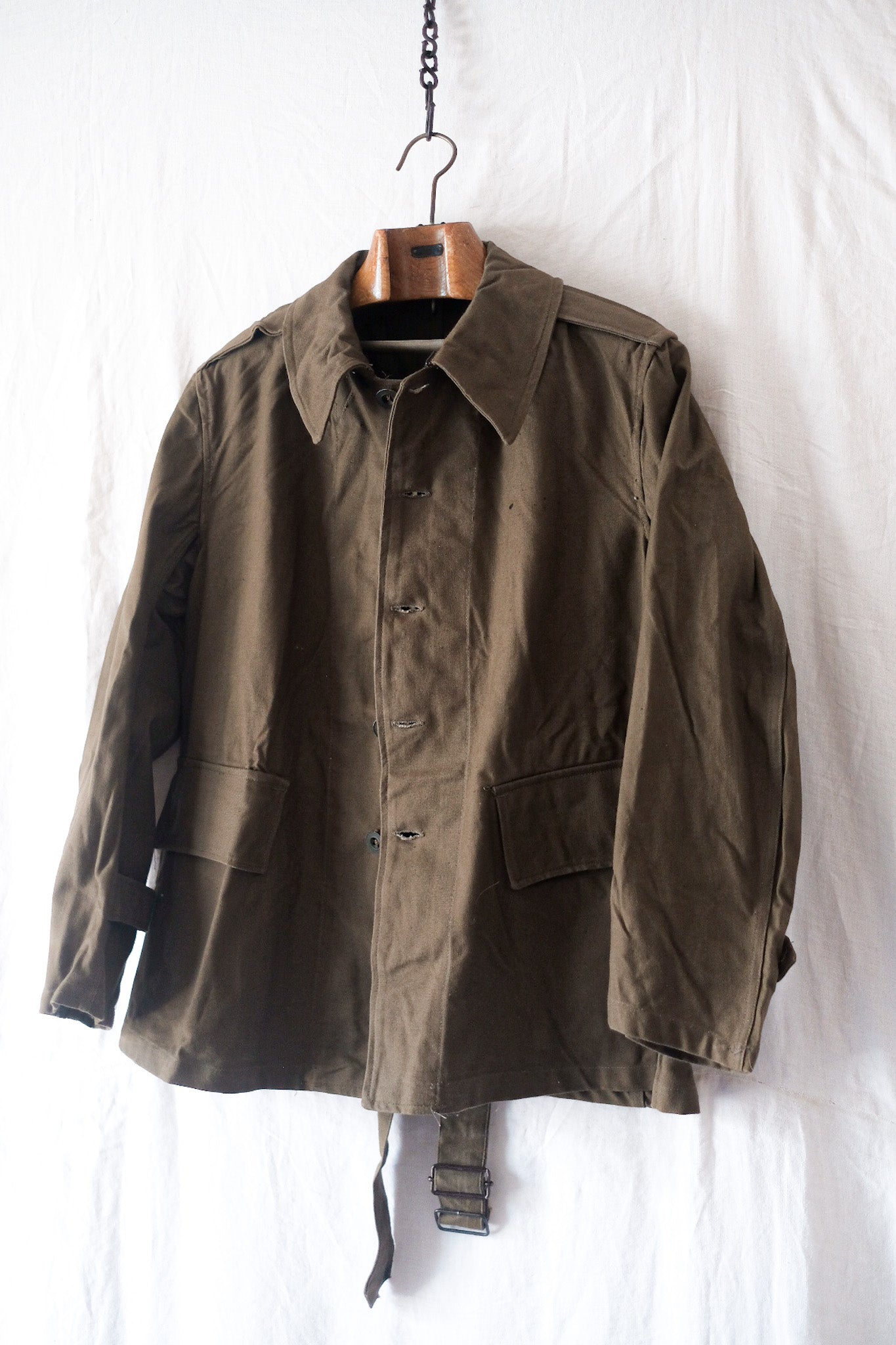 【~40's】French Army M38 Bourgeron Jacket "Dead Stock"