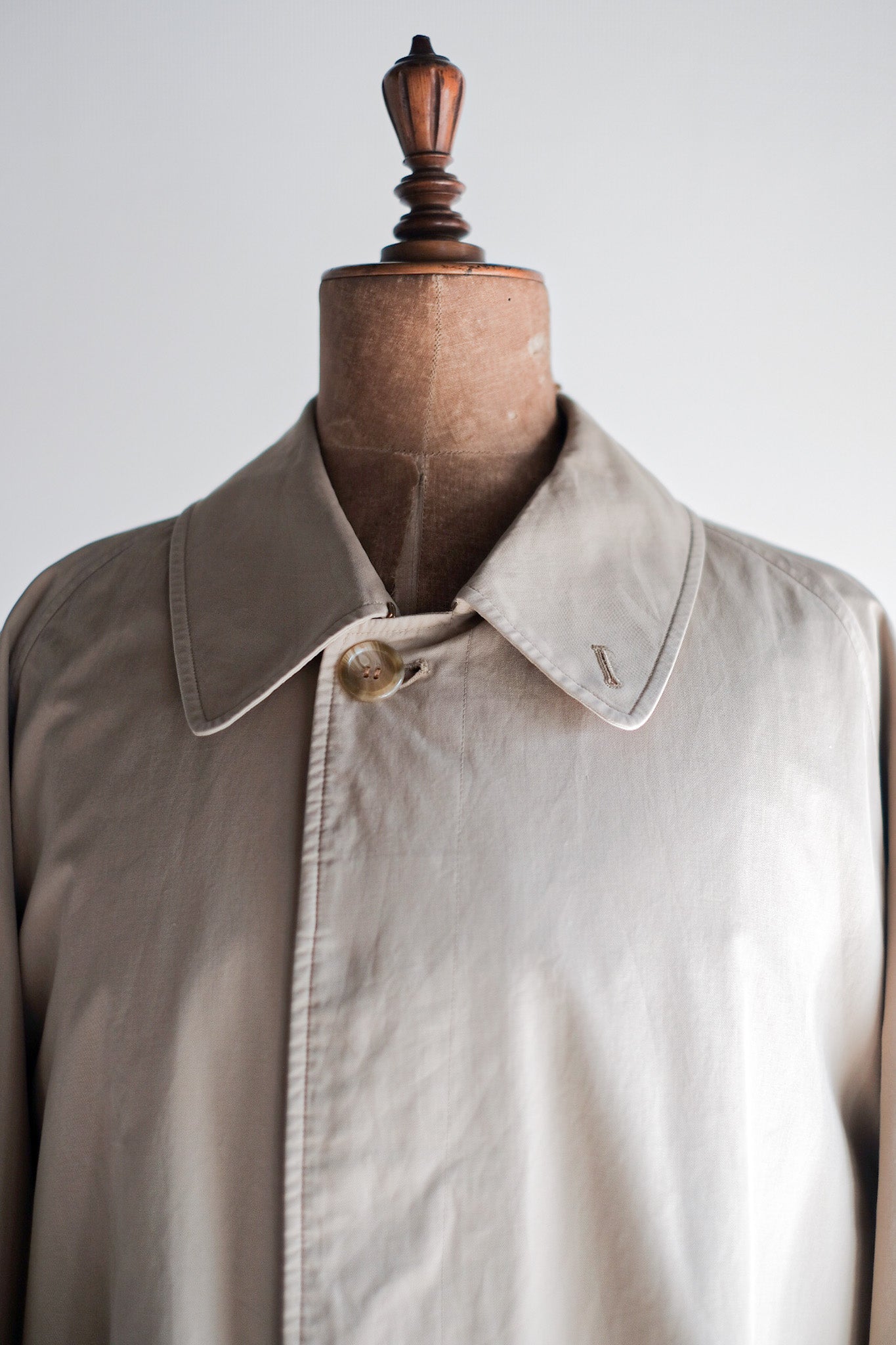 ［~70's］Vintage Burberry Single Raglan Balmacaan Coat C100