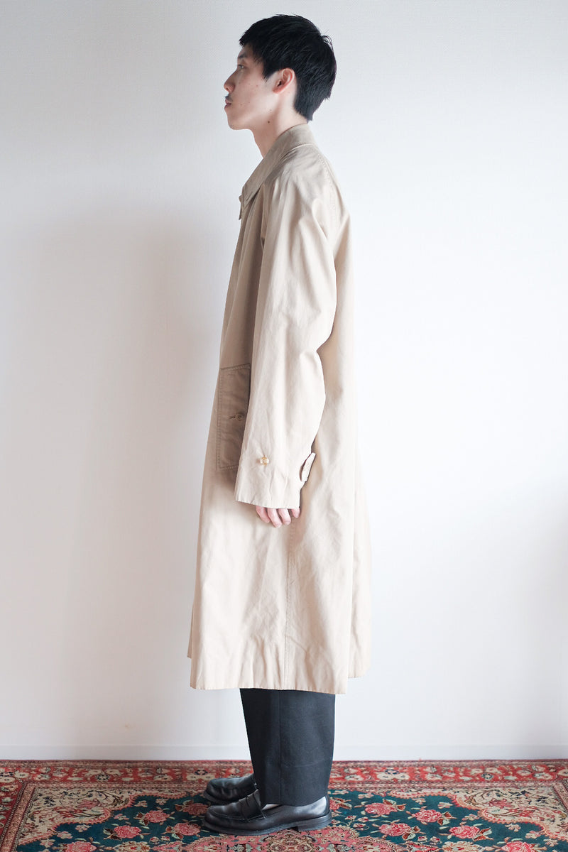 70's] Vintage Burberry Single Raglan Balmacaan Coat C100 – VIEUX