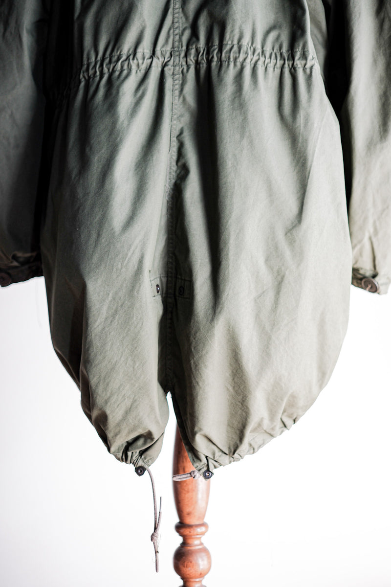 [~ 80's] สหรัฐอเมริกา M-65 Fishtail Parka size.marge "เต็มชุด"