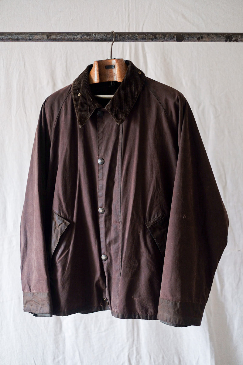 [~ 00's] Vintage Barbour "Transport Jacket" 3 ยอด
