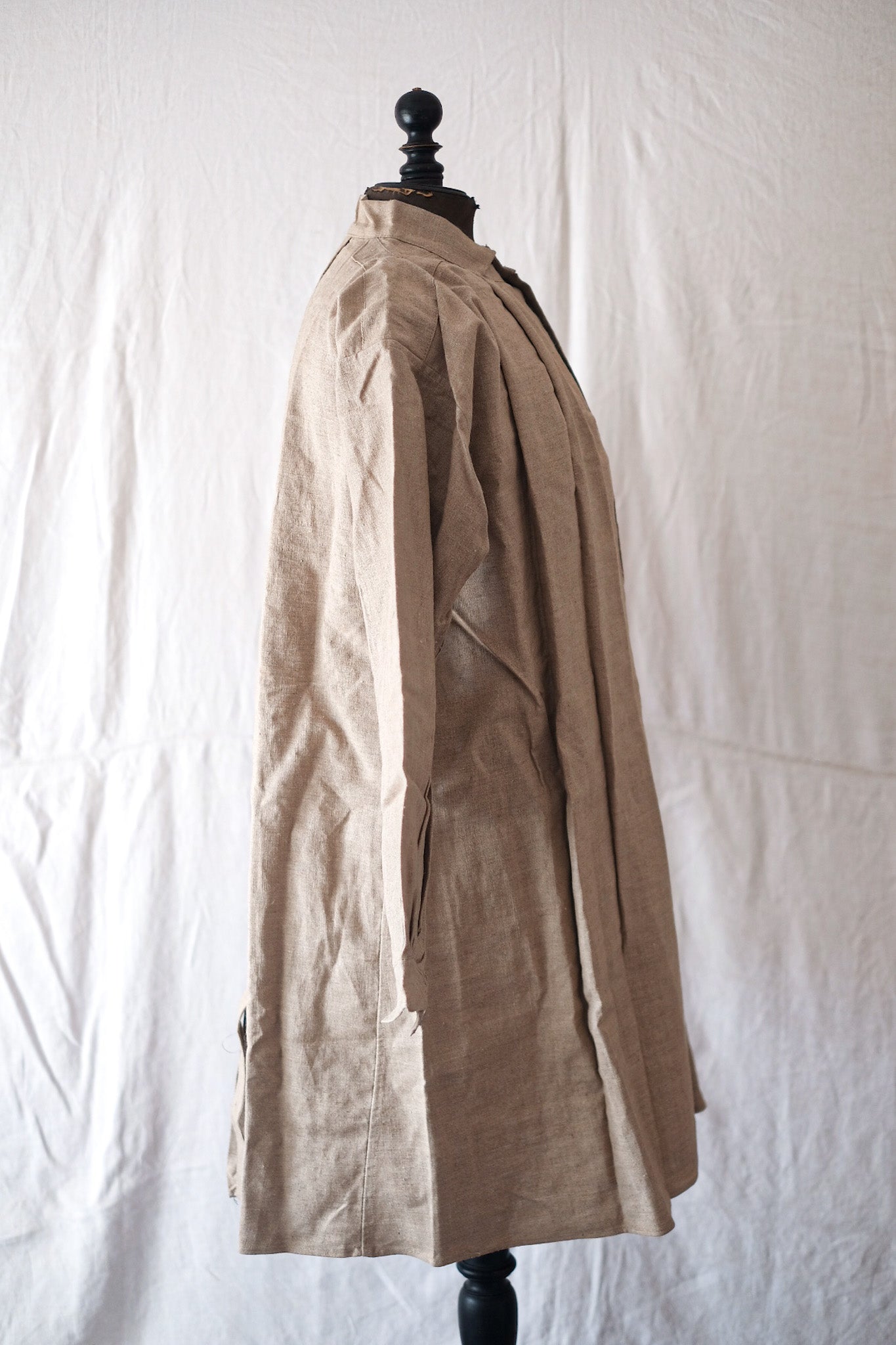 [~ 20's] French Army Bourgeron Linen Smock Hospital Military "DEAD STOCK"
