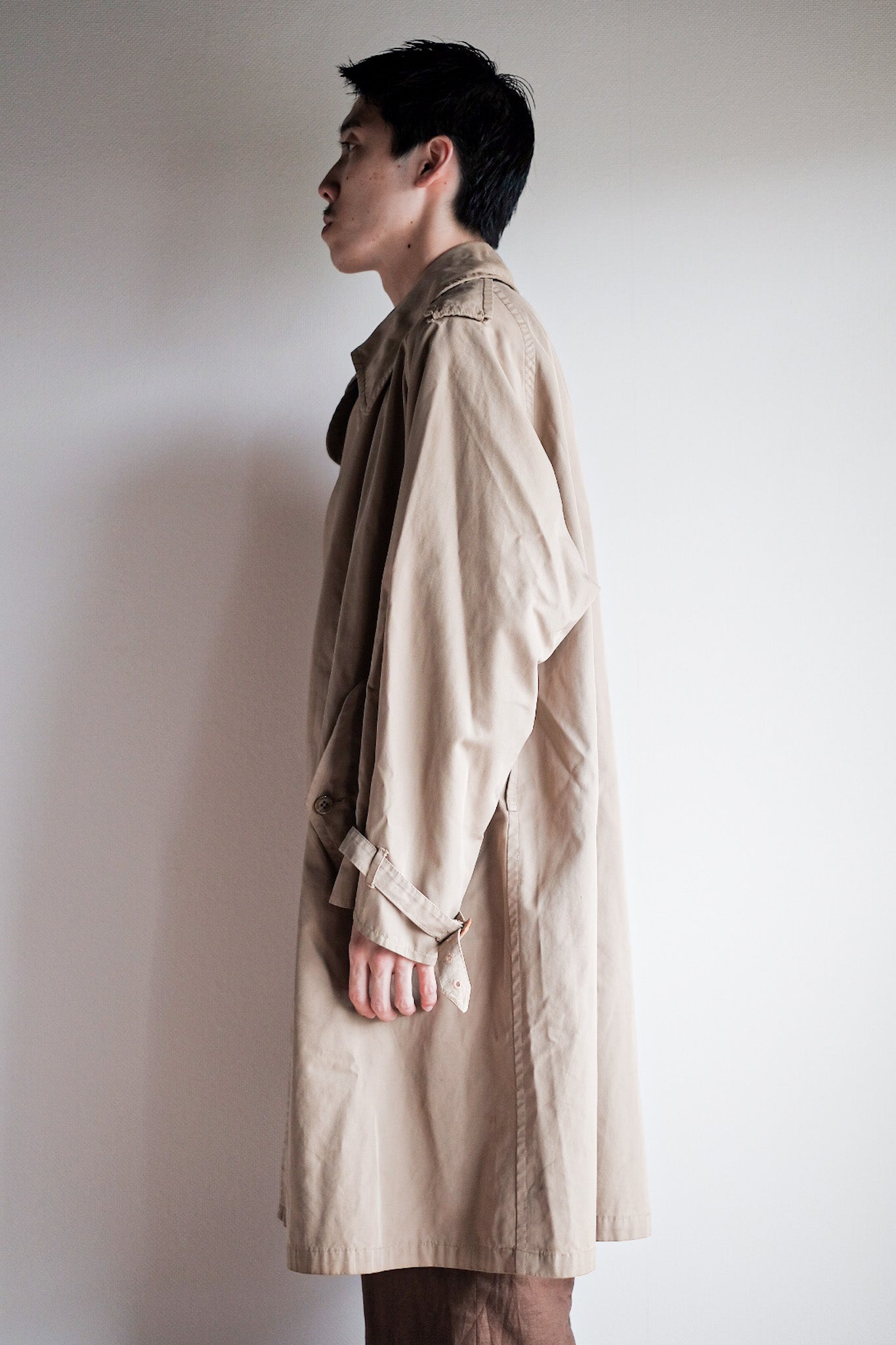 ［~60's］Vintage Burberry's Single Raglan Trench Coat "COMMANDER Ⅱ"