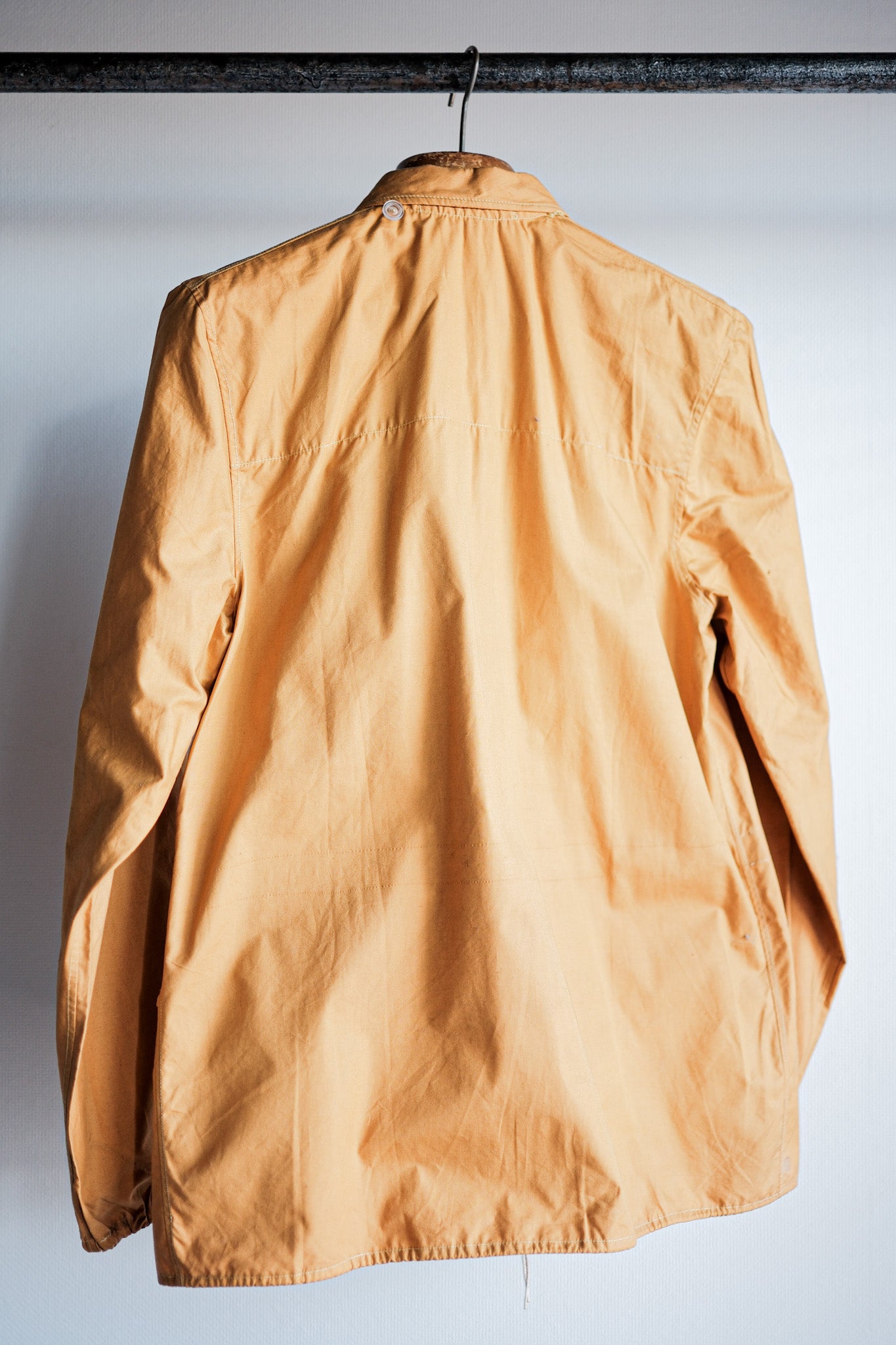 ［~40's］French Vintage Yellow Cotton Jacket "Dead Stock"