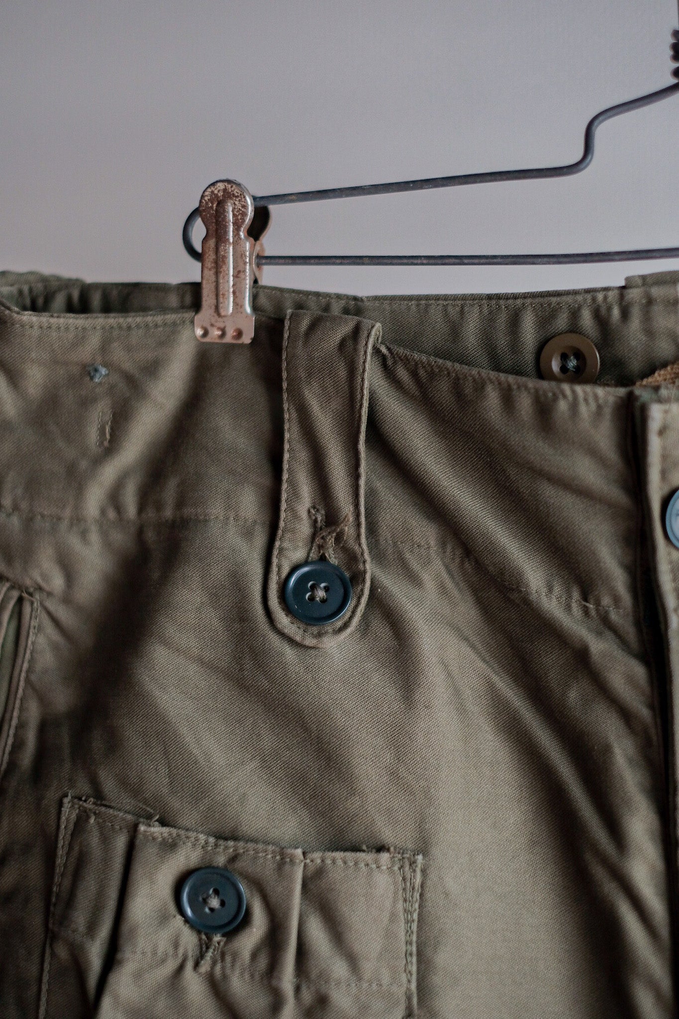 [〜60年代]英國軍隊1960年的圖案戰鬥褲尺寸。5