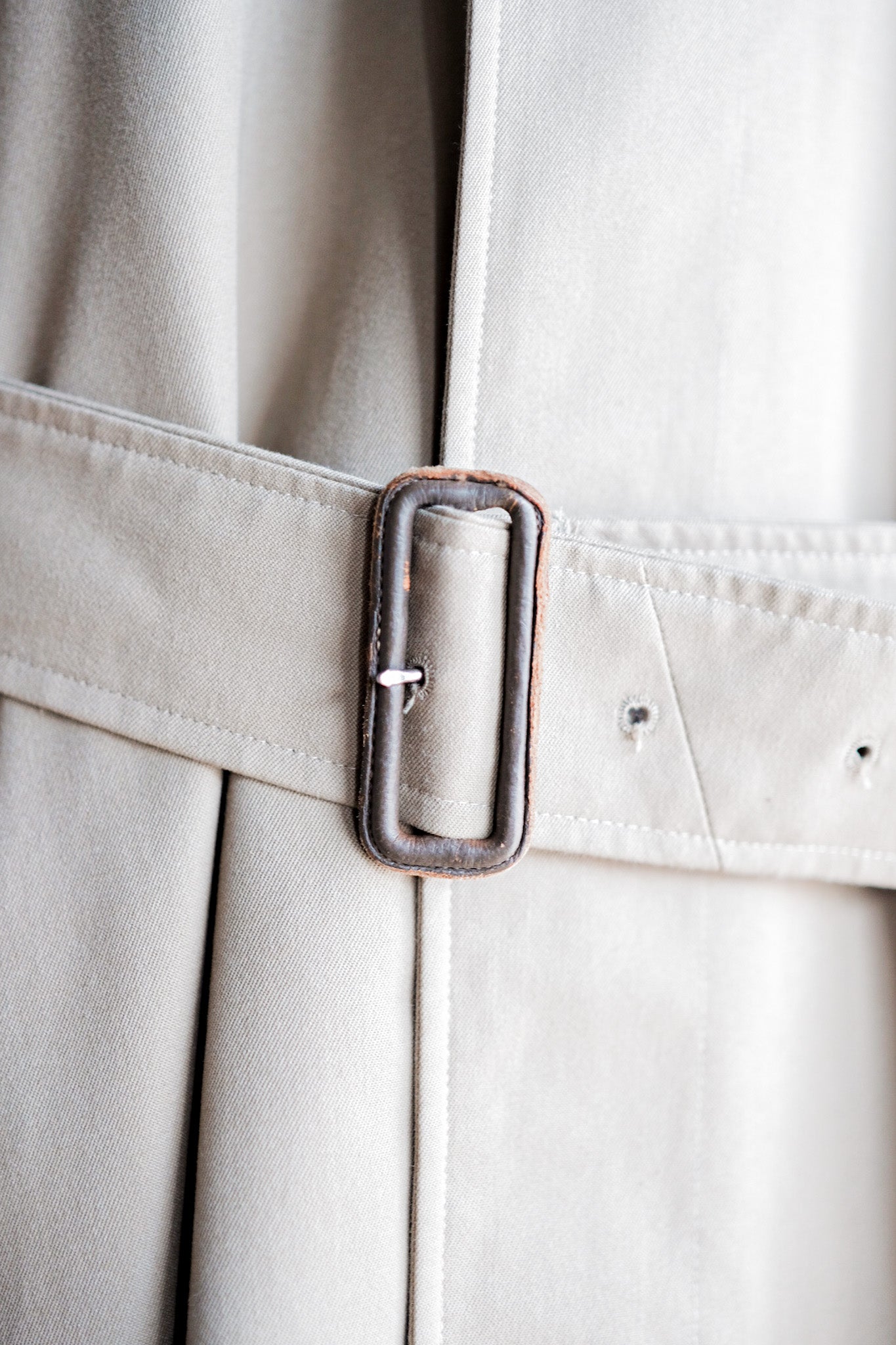 【~80's】Vintage Burberry's Single Raglan Rider Coat Size.52RL