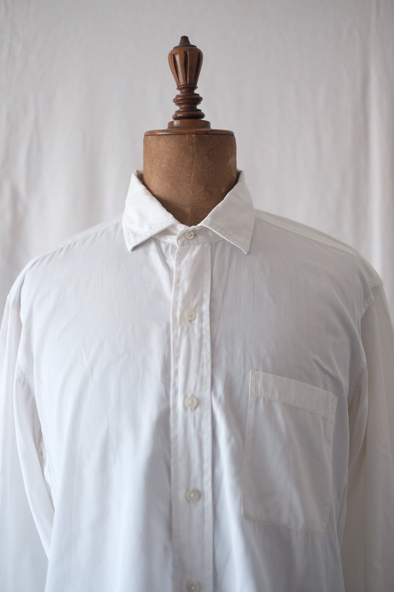 [~ 40 '] 영국의 빈티지 드레스 셔츠