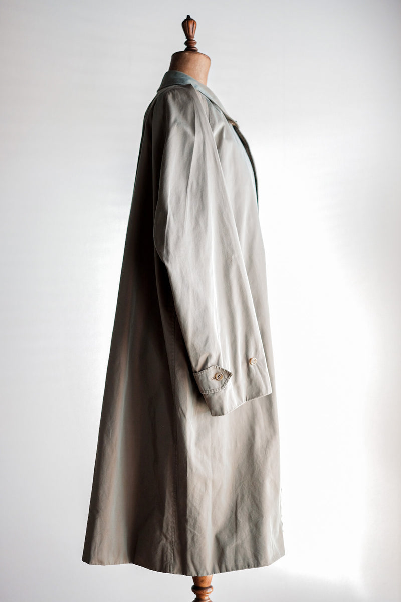 [~ 80's] Raglan Balmacaan Single's Vintage Burberry Coat C100 Size.58REG "Tamamushi"