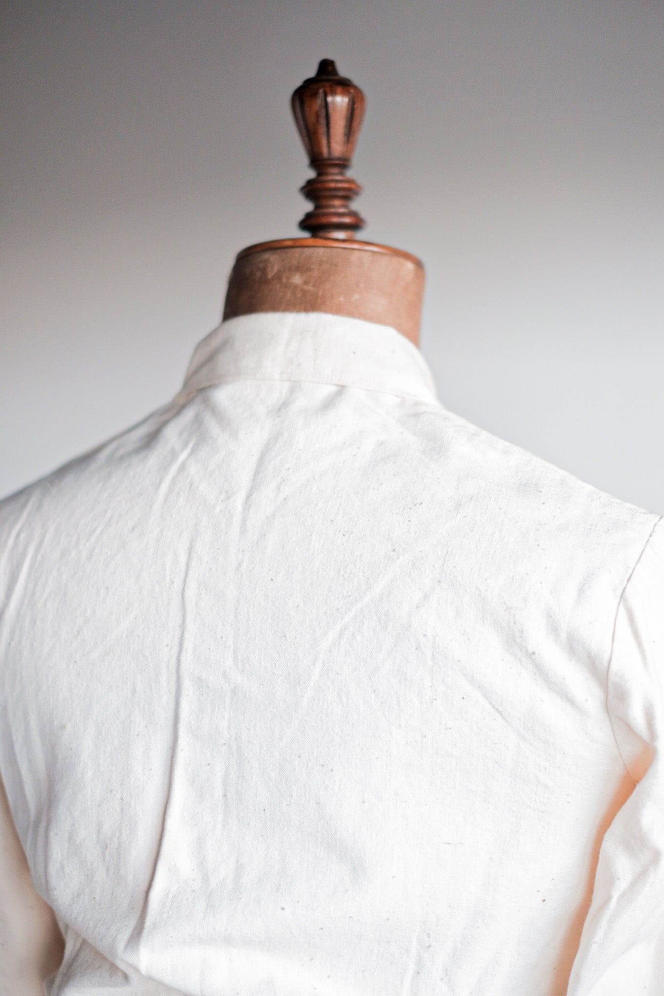 ［~30's］French Vintage Natural Cotton Summer Jacket "Dead Stock"