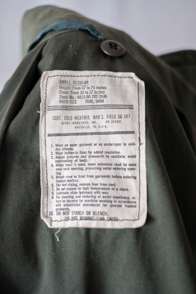 [~ 80's] US Army M-65 Field Jacket "3rd type" ขนาดเล็ก ๆ