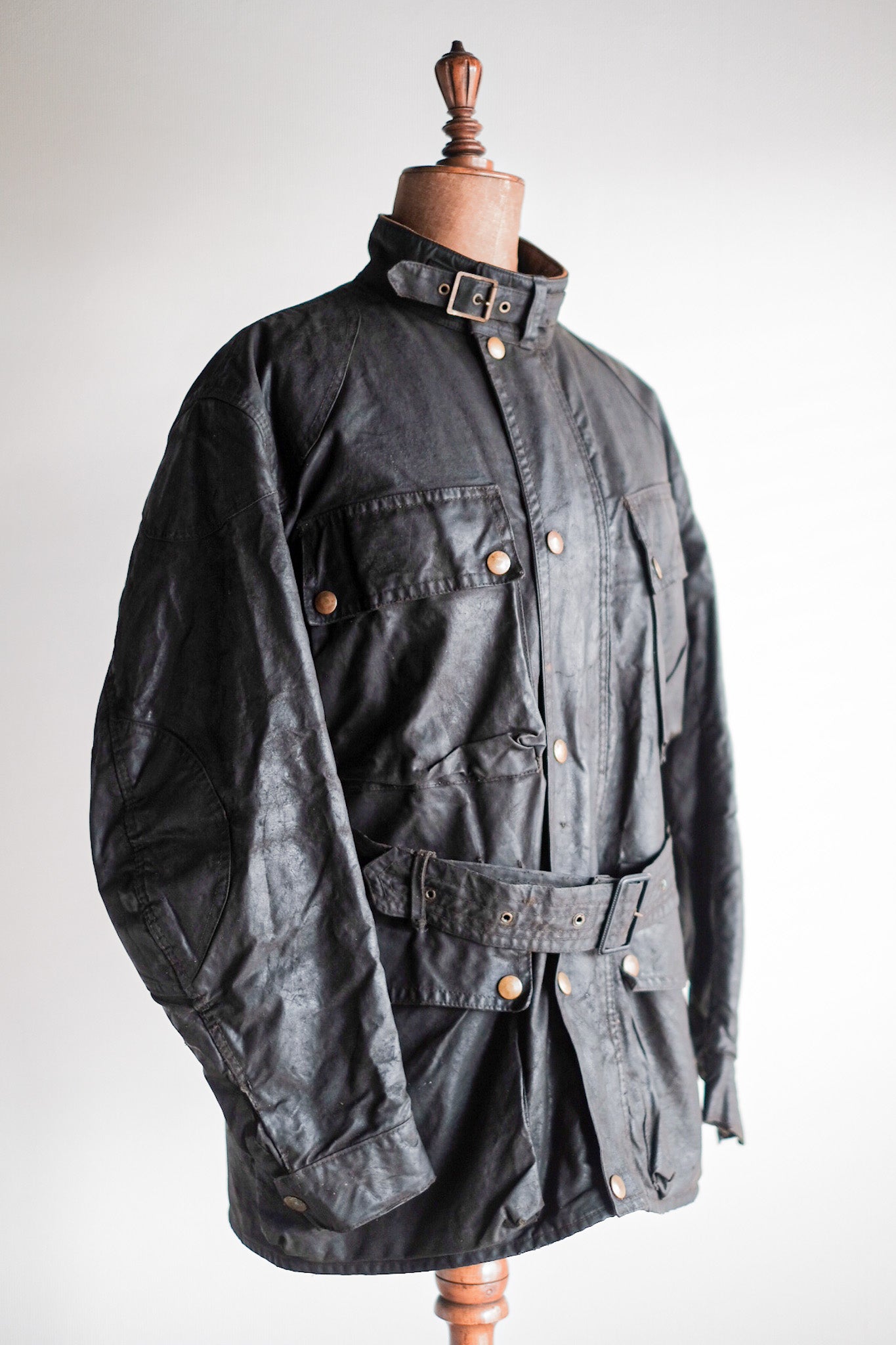 [~ 60's] Vintage Belstaff Waxed Jacket "Trialmaster" "Red Tag"