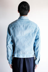 [~ 60's] แจ็คเก็ตผ้าลูกฟูกแบบผอมเพรียวของ Levi "Big E"