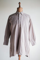 [~ 40's] เสื้อคุณปู่วินเทจฝรั่งเศส "Dead Stock"