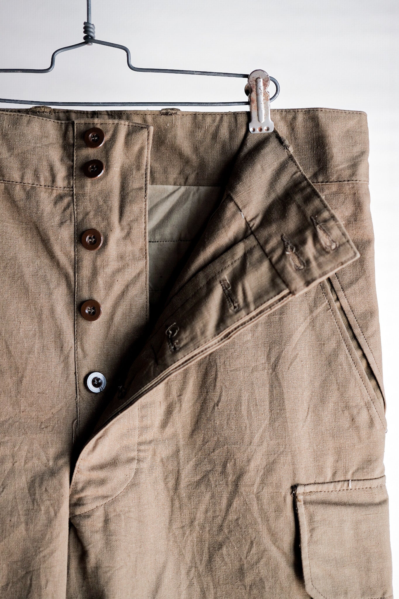 ［~50's］French Army M47 Field Trousers Size.33 "Dead Stock"