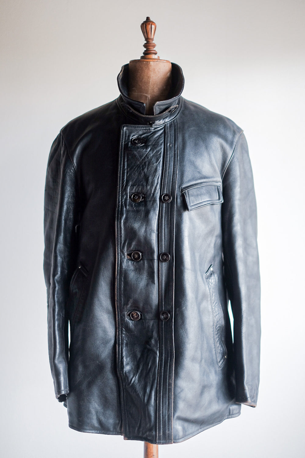 【~50's】French Vintage Le Corbusier Leather Work Jacket