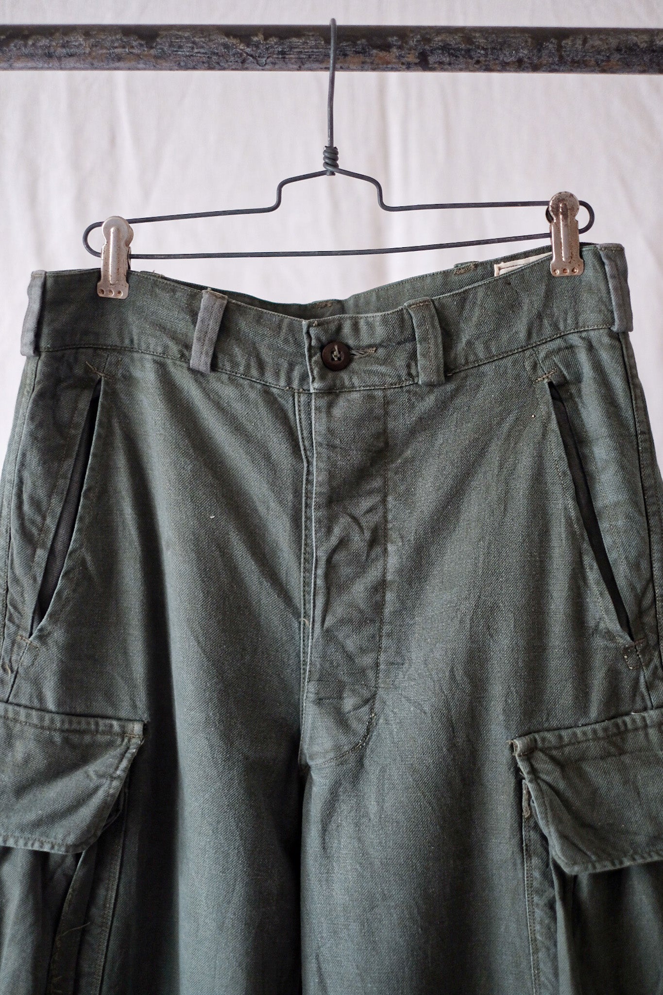 【~60's】French Air Force M47 Field Trousers Size.76C