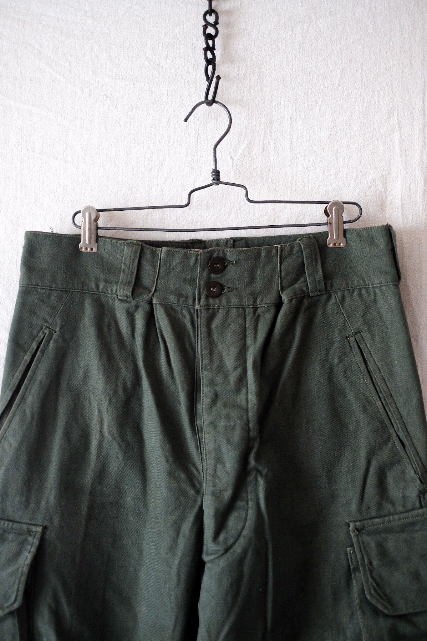 【~50's】French Army M47 Field Trousers Size.84L