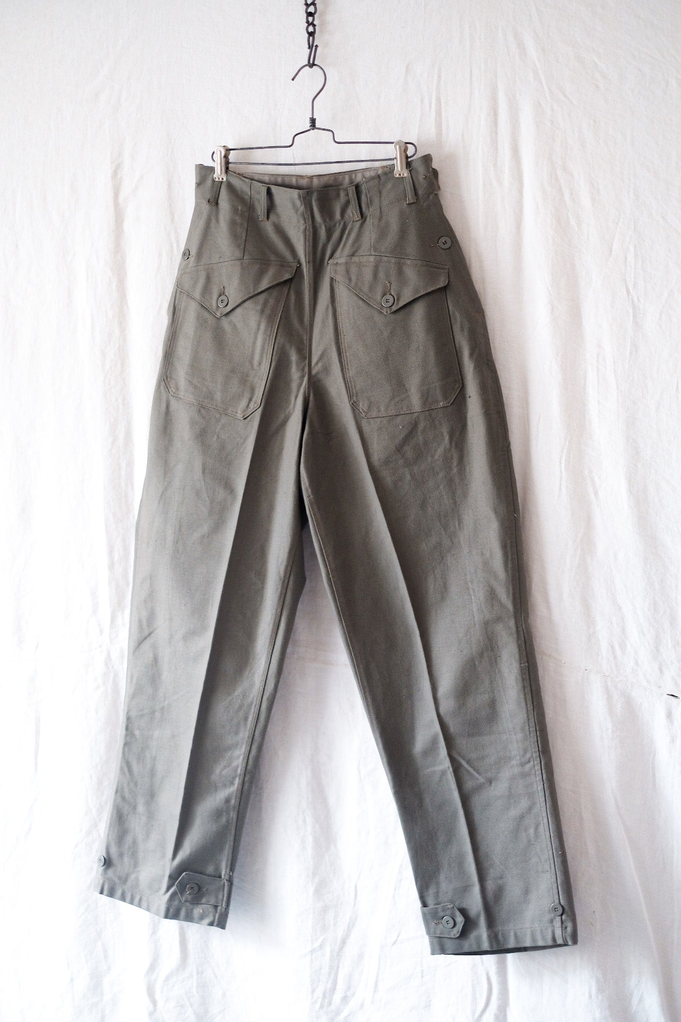 [~ 50's] Swedish Army M39 Trousers "Dead Stock"