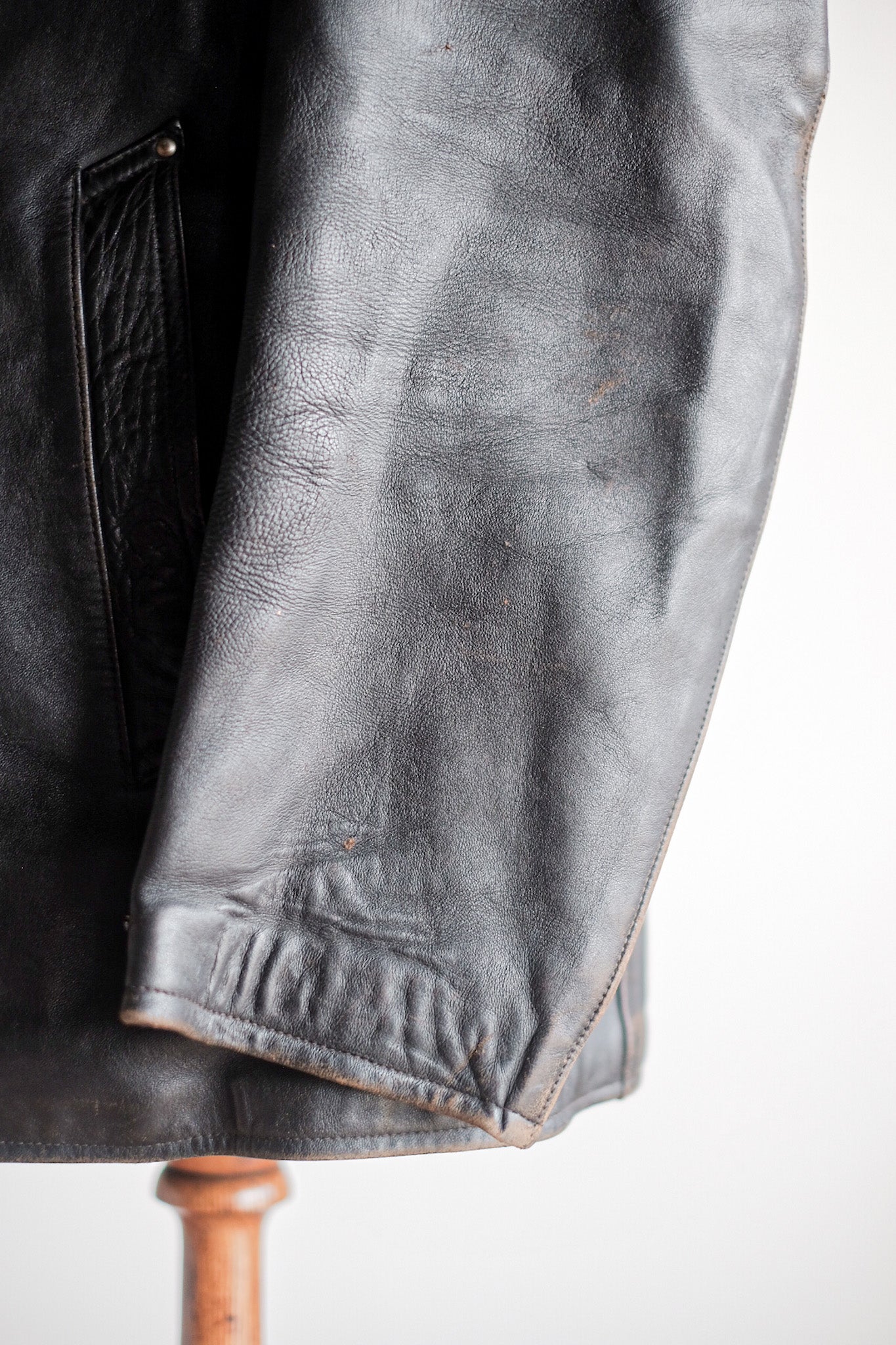 【~50's】French Vintage Le Corbusier Leather Work Jacket