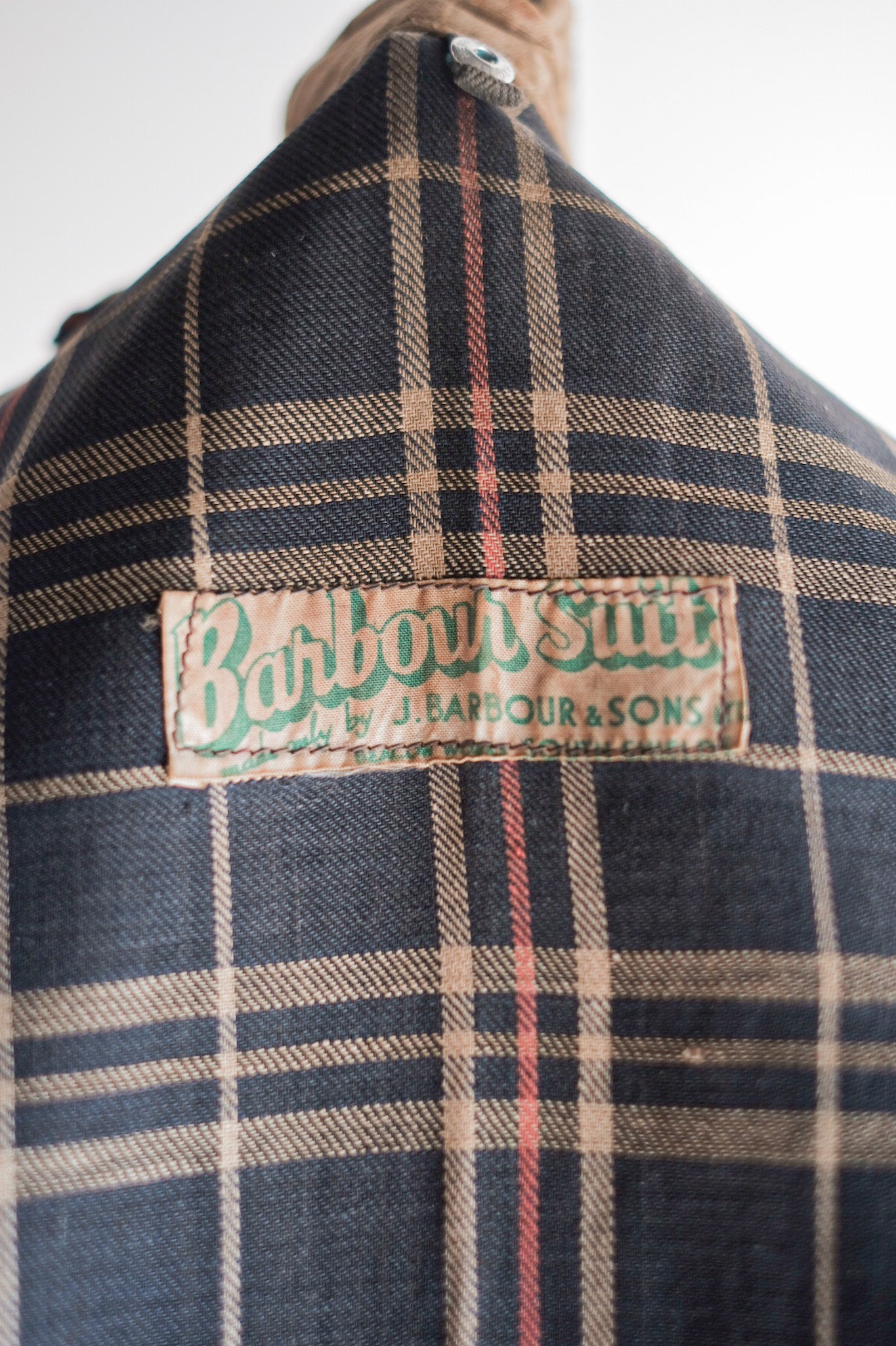 ［~40's］Vintage Barbour "INTERNATIONAL SUIT" White Label