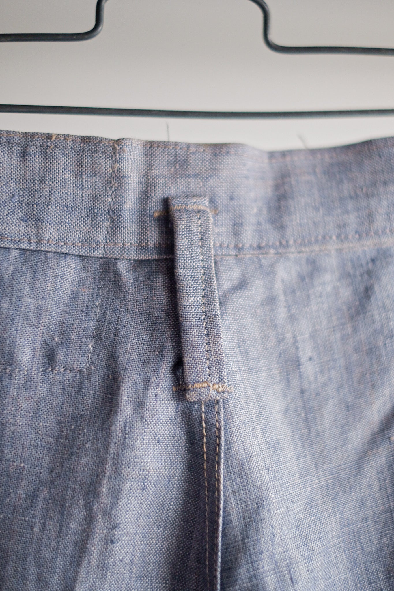 ［~50's］French Navy Ramie Linen Sailor Pant