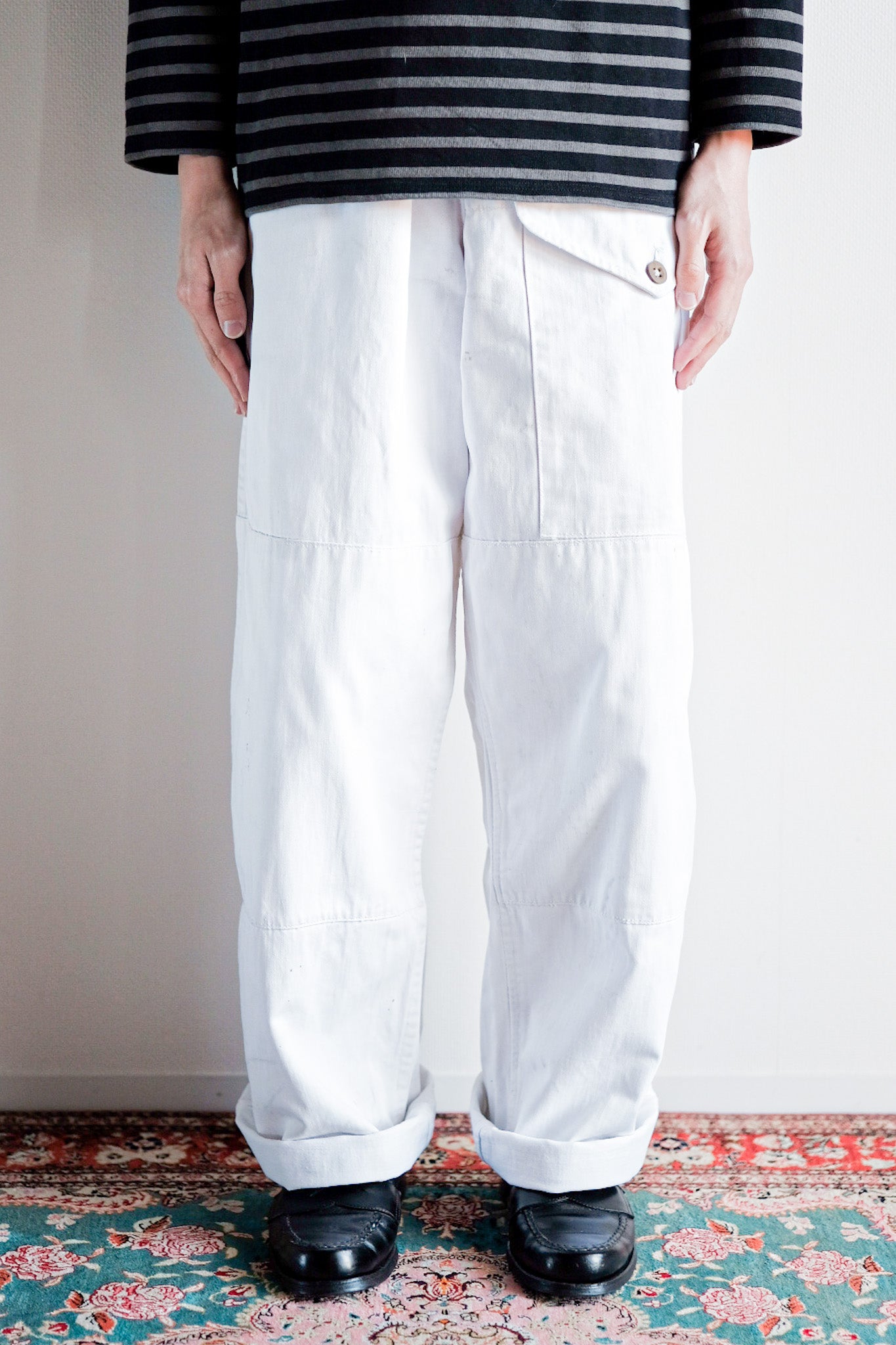【~40's】British Army SAS Snow Camouflaged Trousers