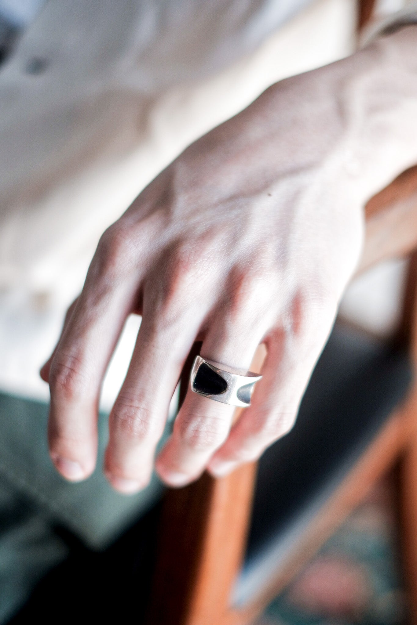 ［~70’s］Europe Vintage Silver 835 Ring