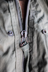 [~ 80's] สหรัฐอเมริกา M-65 Fishtail Parka Size.medium "Full Set"