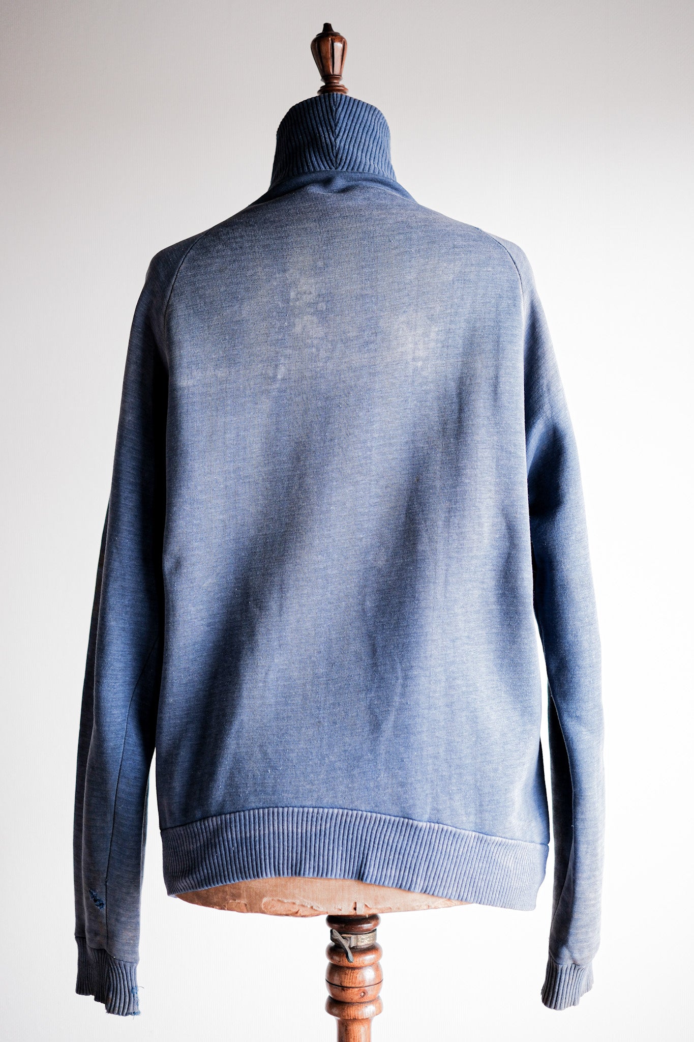 ［~60's］French Vintage Full Zip Cotton Sweatshirt