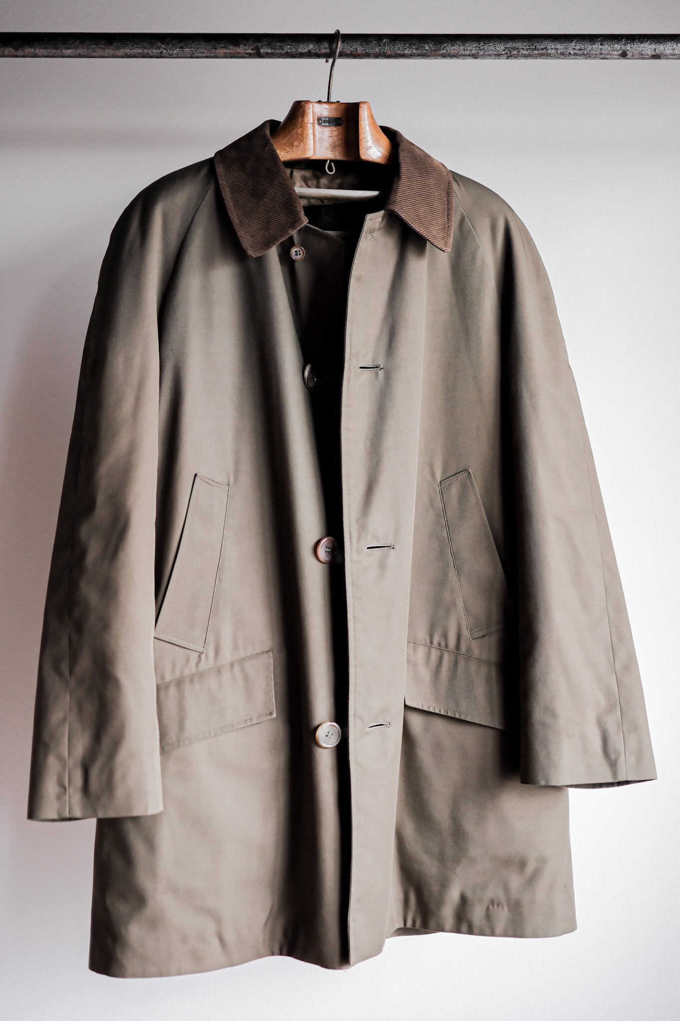 [~ 80 년대] 빈티지 그렌 펠 야외 반 코트 크기 .40