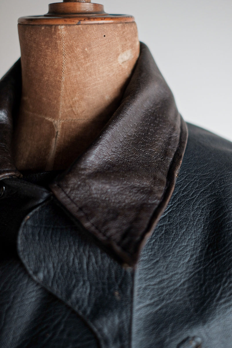 [~ 50's] Belstaff Vintage P.V.C Suit "Black Panther"