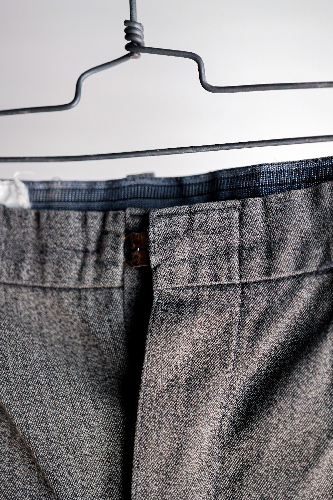 ［~40's］French Vintage Black Chambray Work Pants